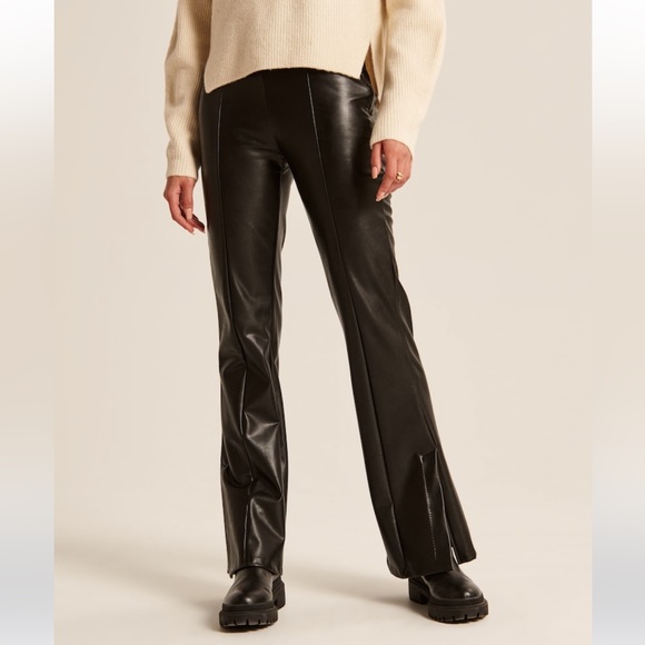 Vegan Leather Pants (Brand New w/ Tags) - Picture 2 of 7